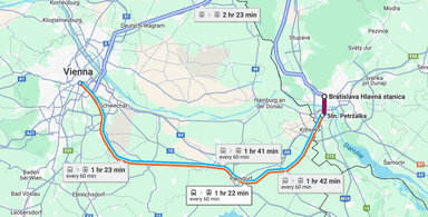 Rekonštrukcia trate Bratislava – Viedeň: V hlavnom meste Rakúska za 40 minút už čoskoro