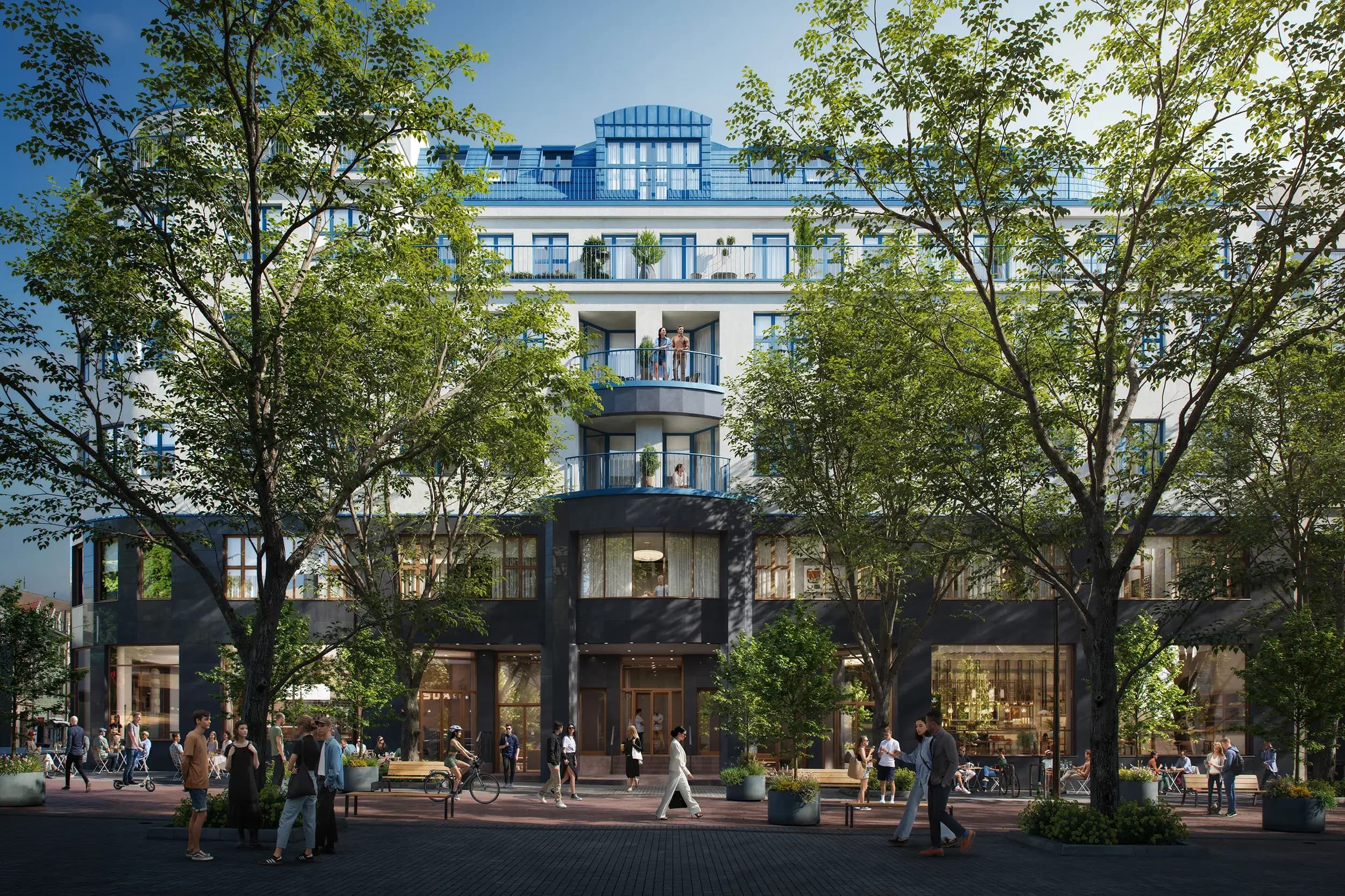 Obrázok projektu UNO Poštová Residence