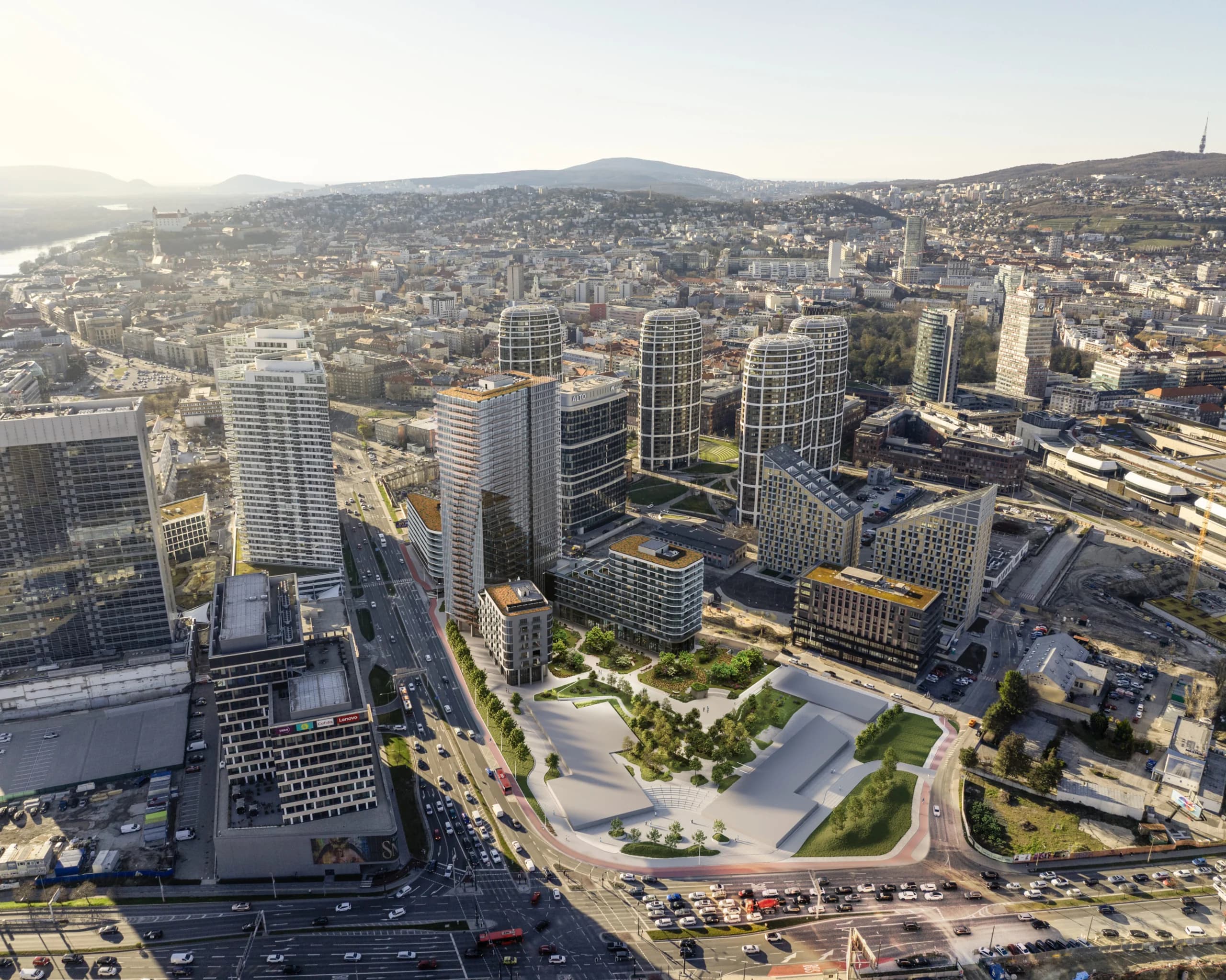 V Bratislave má vyrásť nový rezidenčný míľnik. Bude Ister Tower kráľovnou downtownu?