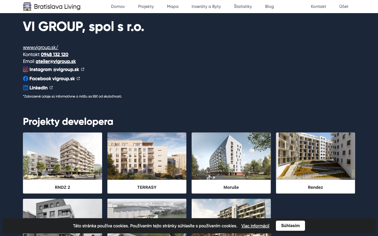 Splol VI GROUP, spol s r.o. - Developer v Bratislave | Projekty a Novostavby