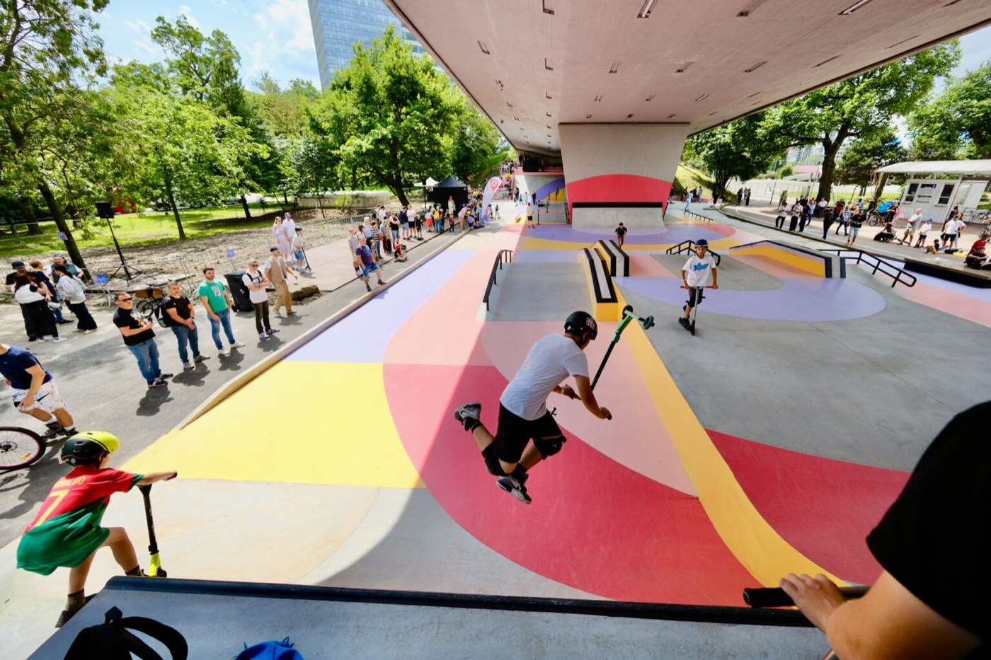 Skatepark Janka Kráľa (Most SNP) – športovisko v Bratislave (Petržalka)